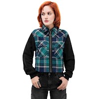 Casaca Cuadros Mujer Handrey Gzuck