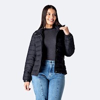 Casacas Mujer Pionier Negro Yellyth