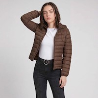Casaca Mujer Squeeze Marron Camilha