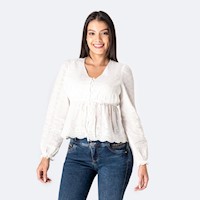 Blusas Brodery Mujer Nyxia