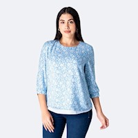 Blusas Popelina Mujer Zelit