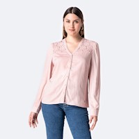 Blusas Mujer Pionier Palo Rosa Lehiren
