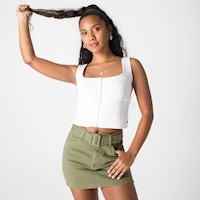 Blusas Mujer Squeeze Blanco Nikitia