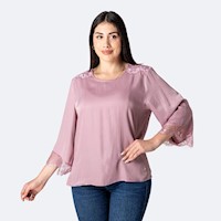 Blusas Mujer Pionier Palo Rosa Katris