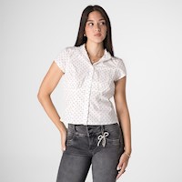 Blusas Mujer Squeeze Polkadot Skylin 1