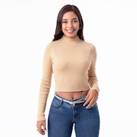 Chompas Mujer Pionier Beige America
