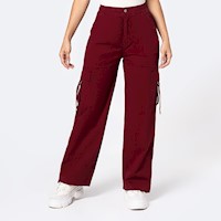 Pantalon Mujer Pionier Burgundy  Talih