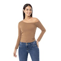 Polo Moda Jersey Full Lycra Mujer Maixxa