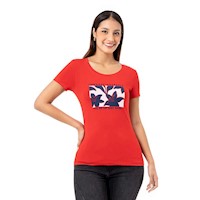 Polos Mujer Pionier Rojo Zendalit