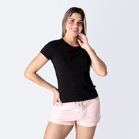 Polos Mujer Pionier Negro Yersh