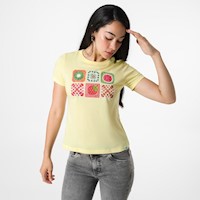 Polos Mujer Squeeze Amarillo Pastel Rholling 20