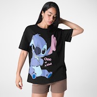 Polo Moda Mujer Squeeze Negro Dony-Disney