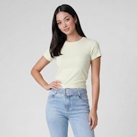 Polos Mujer Squeeze Verde Amarillo Cla. Mells 1