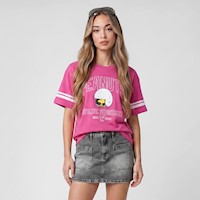 Polo Moda Mujer Squeeze Electric Fuccia Clari-Snoopy