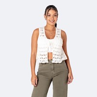 Chaleco Mujer Pionier Ivory Helein