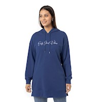 Hoodie Mujer Pionier Azulino Osc. Xumavi