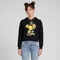 Poleras Mujer Squeeze Negro Darly-Snoopy