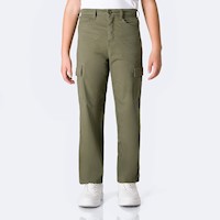 Pantalon Niño Pionier Verde Olivo Samuelhh
