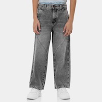 Pantalon Niño Gzuck Total Gris Plata St. Ramer Kids