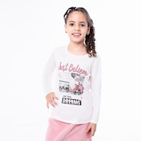 Polos Jersey Niña Violeta89