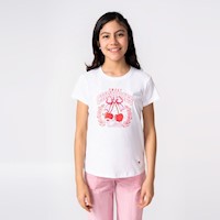 Polos Niña Pionier Blanco Makaena 47