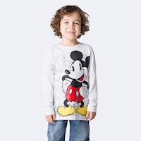 Polo Moda Niño Pionier Blanco Jays-Disney