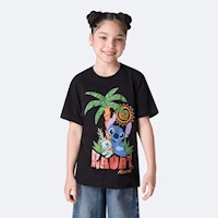 Polo Moda Niña Pionier Negro Malit-Disney