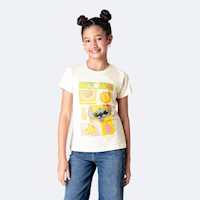 Polo Moda Niña Pionier Milk Wailani-Disney