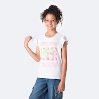 Polo Moda Niña Pionier Blanco Anahh