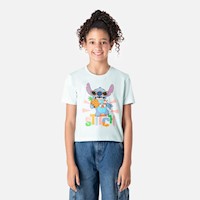 Polo Moda Niña Pionier Celeste Pastel Hani-Disney