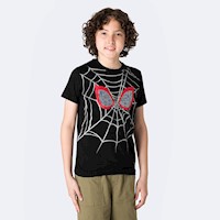 Polo Moda Niño Pionier Negro Hale-Marvel