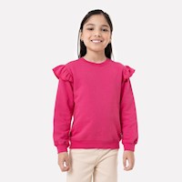 Hoodie Niña Pionier Rosa Smayli1-S