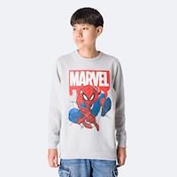 Poleras Niño Pionier Melange Cla. Dimash-Marvel