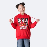 Hoodie Niña Pionier Rojo Miri -Disney