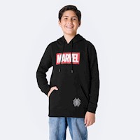 Hoodie Niño Pionier Negro Rider-Marvel