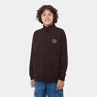 Poleras Niño Gzuck Ground Coffe Fadrit