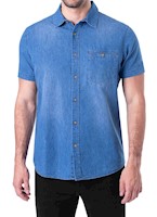 Camisa Moda Denim Hombre Durlem