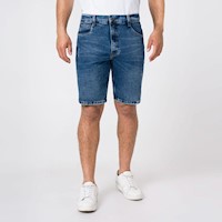 Shorts Hombre Pionier Total Cristal Torn  New Joursh Denim