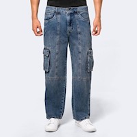 Pantalon Hombre Pionier Total Sky Hb Donayres