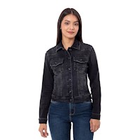 Casaca Denim Stretch Mujer Skarleth