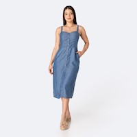Vestidos Denim Mujer Gindara