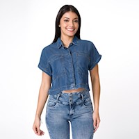 Blusas Denim Mujer Nylia.Dm