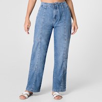 Pantalon Denim Mujer Milki