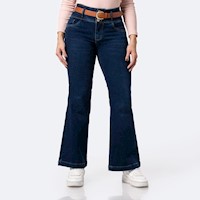 Pantalon Denim Stretch Mujer Zusana