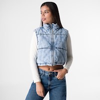 Chaleco Mujer Squeeze Total Sky  Lingel