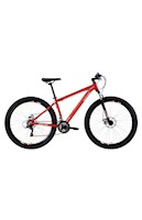 Bicicleta Goliat Nazca Alux aro 29 c/suspensión - naranja