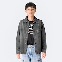 Casaca Denim Stretch Niño Wilsonh