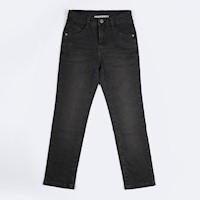 Pantalon Niño Pionier Stone Black Torn Rhibas