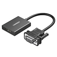 Cable VGA Macho HDMI Hembra 1080p 15cm CM513 Ugreen - 50945