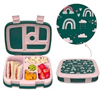 Lonchera Bentgo Kids Lunch Box - Arcoiris Verde